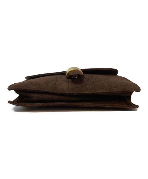 DELVAUX（デルヴォー）DELVAUX (デルヴォー) ショルダーバッグ ブラウンの古着・服飾アイテム