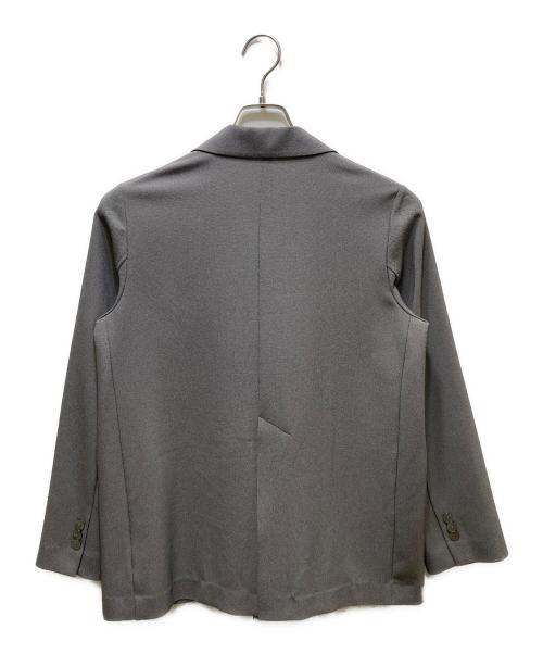 FRAY ID（フレイ アイディー）FRAY ID (フレイ アイディー) ダブルテーラードジャケット グレーの古着・服飾アイテム
