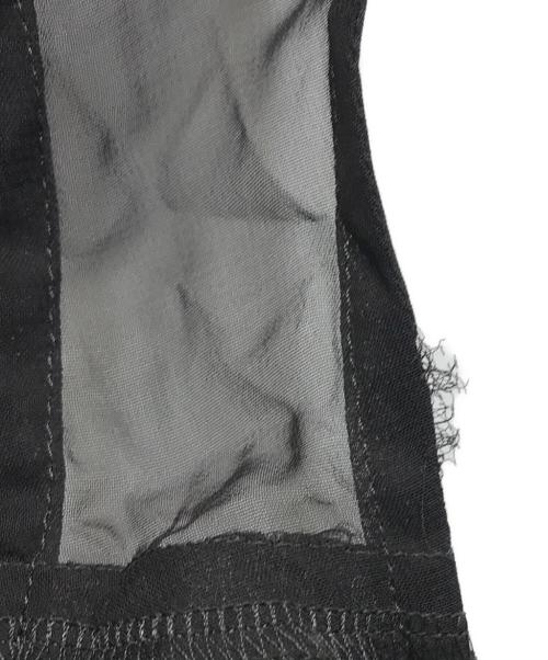 COMME des GARCONS COMME des GARCONS（コムデギャルソン コムデギャルソン）COMME des GARCONS COMME des GARCONS (コムデギャルソン コムデギャルソン) シアーノースリーブワンピース ブラウン サイズ:Sの古着・服飾アイテム