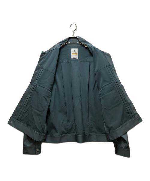 MAISON SPECIAL（メゾンスペシャル）MAISON SPECIAL (メゾンスペシャル) Triacetate Dress-Over 2nd Jacket ブルー サイズ:2の古着・服飾アイテム
