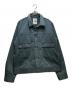 MAISON SPECIAL（メゾンスペシャル）の古着「Triacetate Dress-Over 2nd Jacket」｜ブルー