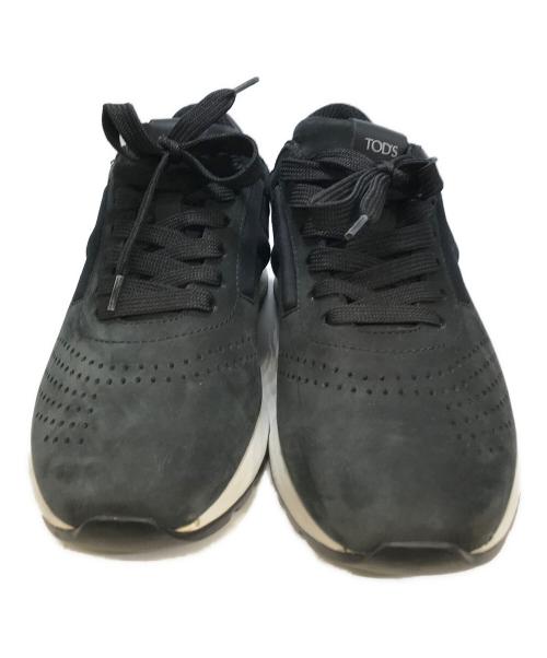 TOD'S（トッズ）TOD'S (トッズ) ローカットスニーカー ブラック サイズ:6の古着・服飾アイテム