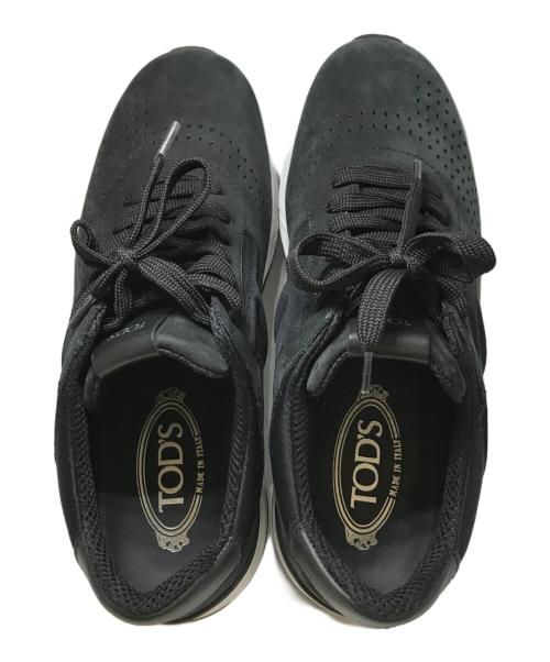 TOD'S（トッズ）TOD'S (トッズ) ローカットスニーカー ブラック サイズ:6の古着・服飾アイテム