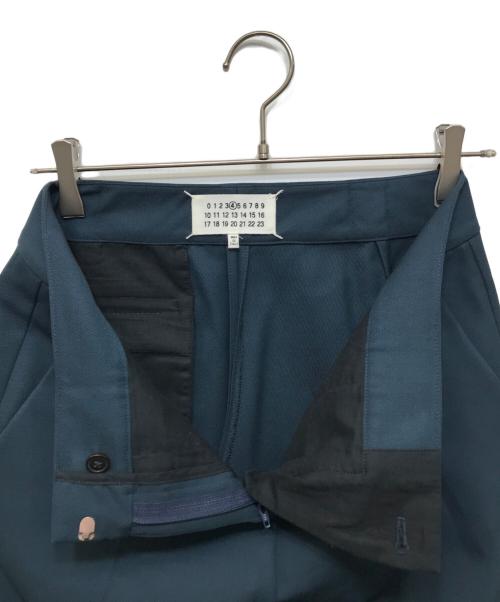 Maison Margiela（メゾンマルジェラ）Maison Margiela (メゾンマルジェラ) センタープレスパンツ ネイビー サイズ:40の古着・服飾アイテム