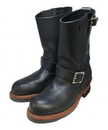 RED WING（レッドウィング）の古着「エンジニアブーツ」｜ブラック