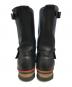 中古・古着 RED WING (レッドウィング) エンジニアブーツ ブラック サイズ:23cm：22000円