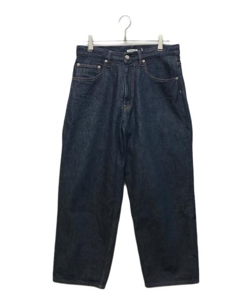 AURALEE（オーラリー）AURALEE (オーラリー) HARD TWIST DENIM WIDE PANTS / A22SP03DM インディゴ サイズ:32の古着・服飾アイテム