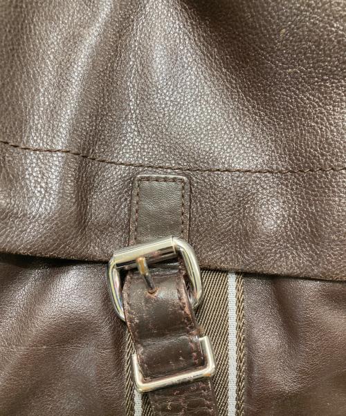 HUGO BOSS（ヒューゴ ボス）HUGO BOSS (ヒューゴ ボス) メッセンジャーバッグ ブラウンの古着・服飾アイテム