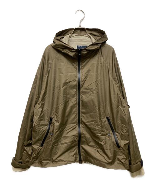 meanswhile（ミーンズワイル）meanswhile (ミーンズワイル) Ice Touch Overwrap JKT グリーン サイズ:2の古着・服飾アイテム
