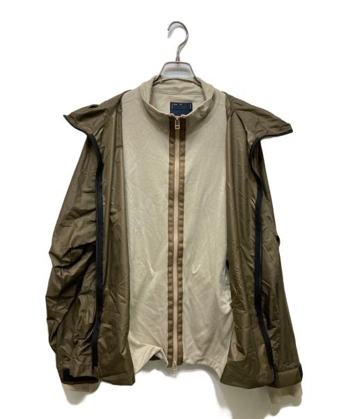 meanswhile（ミーンズワイル）meanswhile (ミーンズワイル) Ice Touch Overwrap JKT グリーン サイズ:2の古着・服飾アイテム