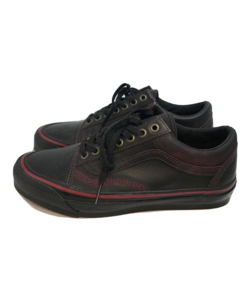 VANS（ヴァンズ）VANS (ヴァンズ) レザーローカットスニーカー ブラック サイズ:26の古着・服飾アイテム