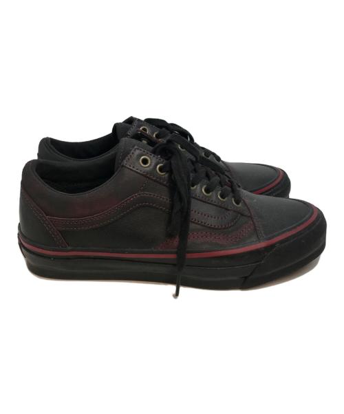 VANS（ヴァンズ）VANS (ヴァンズ) レザーローカットスニーカー ブラック サイズ:26の古着・服飾アイテム