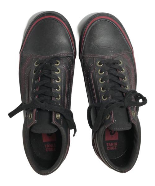 VANS（ヴァンズ）VANS (ヴァンズ) レザーローカットスニーカー ブラック サイズ:26の古着・服飾アイテム