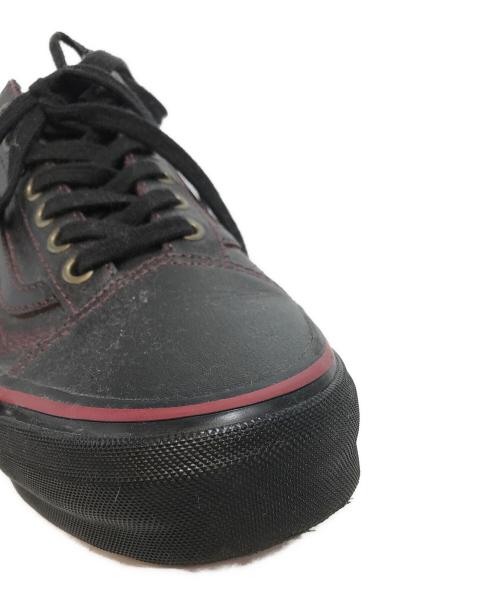VANS（ヴァンズ）VANS (ヴァンズ) レザーローカットスニーカー ブラック サイズ:26の古着・服飾アイテム