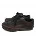 VANS (ヴァンズ) レザーローカットスニーカー ブラック サイズ:26：8000円