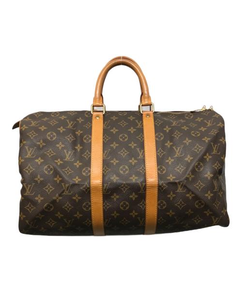 LOUIS VUITTON（ルイ ヴィトン）LOUIS VUITTON (ルイ ヴィトン) トラベルバッグ ブラウンの古着・服飾アイテム