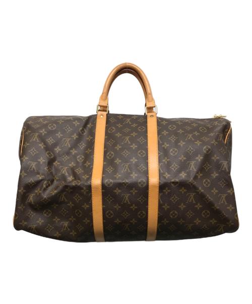 LOUIS VUITTON（ルイ ヴィトン）LOUIS VUITTON (ルイ ヴィトン) トラベルバッグ ブラウンの古着・服飾アイテム