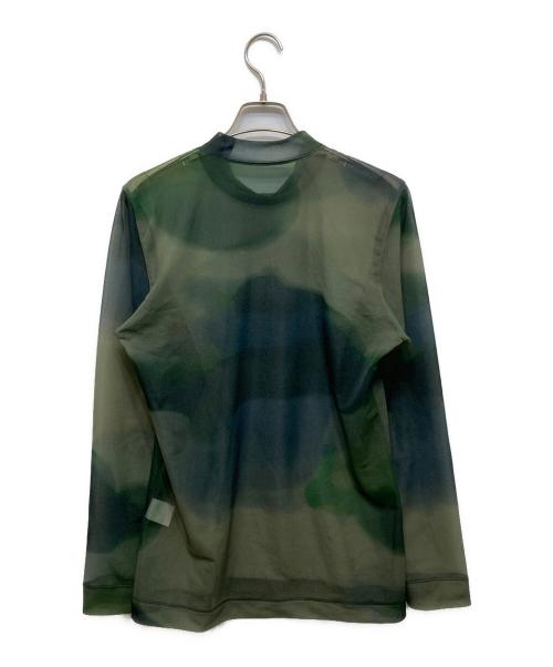 HOMME PLISSE ISSEY MIYAKE（オム プリッセ イッセイ ミヤケ）HOMME PLISSE ISSEY MIYAKE (オム プリッセ イッセイ ミヤケ) DAWN SHEER グリーン サイズ:2の古着・服飾アイテム