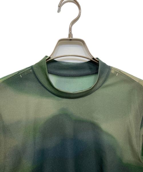 HOMME PLISSE ISSEY MIYAKE（オム プリッセ イッセイ ミヤケ）HOMME PLISSE ISSEY MIYAKE (オム プリッセ イッセイ ミヤケ) DAWN SHEER グリーン サイズ:2の古着・服飾アイテム