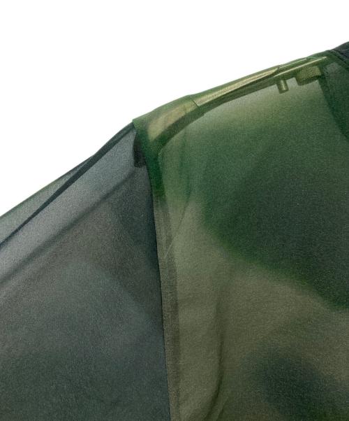 HOMME PLISSE ISSEY MIYAKE（オム プリッセ イッセイ ミヤケ）HOMME PLISSE ISSEY MIYAKE (オム プリッセ イッセイ ミヤケ) DAWN SHEER グリーン サイズ:2の古着・服飾アイテム