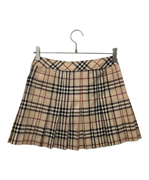 BURBERRY LONDON（バーバリーロンドン）BURBERRY LONDON (バーバリーロンドン) ノバチェックスカート ブラウン サイズ:36の古着・服飾アイテム