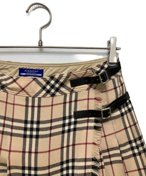 BURBERRY LONDON（バーバリーロンドン）BURBERRY LONDON (バーバリーロンドン) ノバチェックスカート ブラウン サイズ:36の古着・服飾アイテム