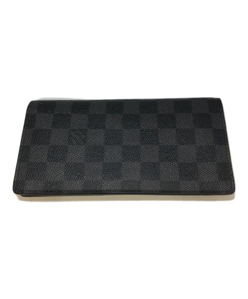 LOUIS VUITTON（ルイ ヴィトン）LOUIS VUITTON (ルイ ヴィトン) 長財布 ブラックの古着・服飾アイテム