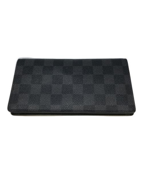 LOUIS VUITTON（ルイ ヴィトン）LOUIS VUITTON (ルイ ヴィトン) 長財布 ブラックの古着・服飾アイテム