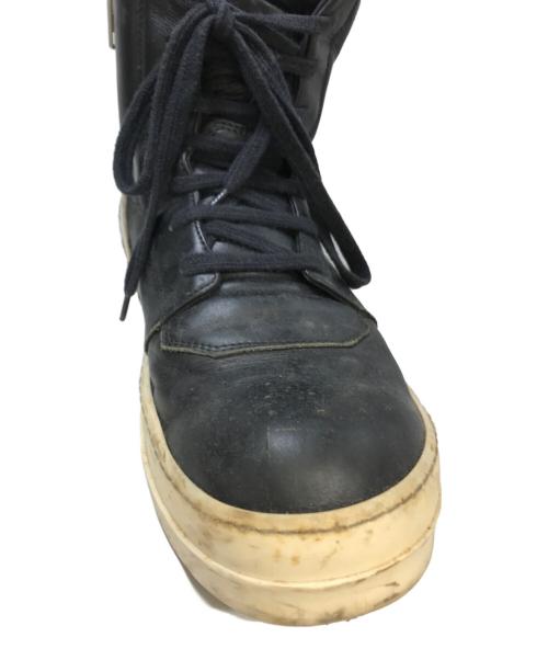 RICK OWENS（リックオウエンス）RICK OWENS (リックオウエンス) GEOBASKET ブラック サイズ:42　1/2の古着・服飾アイテム