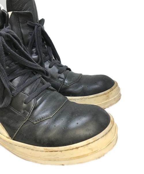 RICK OWENS（リックオウエンス）RICK OWENS (リックオウエンス) GEOBASKET ブラック サイズ:42　1/2の古着・服飾アイテム