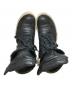 中古・古着 RICK OWENS (リックオウエンス) GEOBASKET ブラック サイズ:42　1/2：60000円