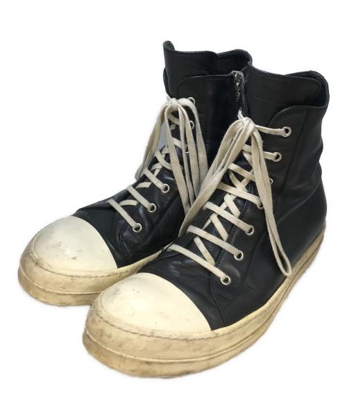 RICK OWENS（リックオウエンス）RICK OWENS (リックオウエンス) Ramones ブラック サイズ:43の古着・服飾アイテム