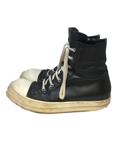 RICK OWENS（リックオウエンス）RICK OWENS (リックオウエンス) Ramones ブラック サイズ:43の古着・服飾アイテム