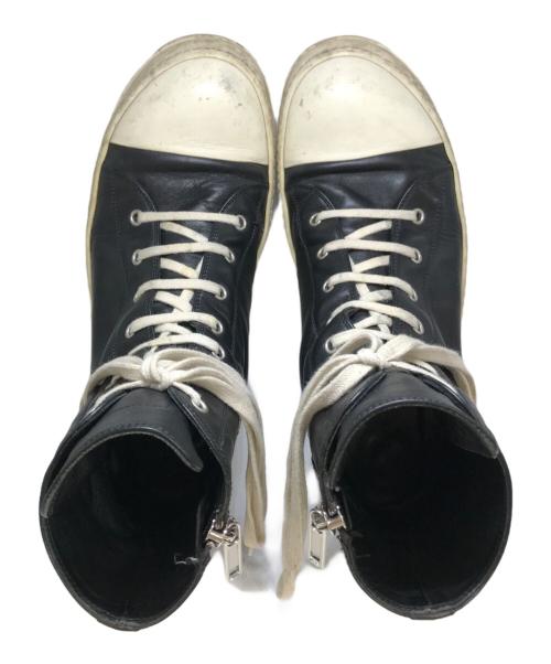 RICK OWENS（リックオウエンス）RICK OWENS (リックオウエンス) Ramones ブラック サイズ:43の古着・服飾アイテム