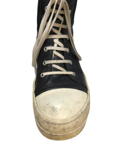 RICK OWENS（リックオウエンス）RICK OWENS (リックオウエンス) Ramones ブラック サイズ:43の古着・服飾アイテム