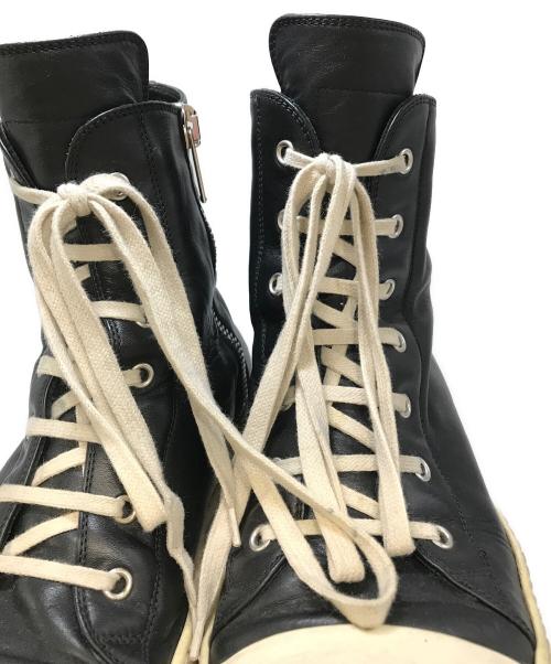 RICK OWENS（リックオウエンス）RICK OWENS (リックオウエンス) Ramones ブラック サイズ:43の古着・服飾アイテム