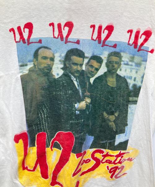 USED（ユーズド）USED (ユーズド) 90'S U2 バンドTシャツ ホワイト サイズ:不明の古着・服飾アイテム