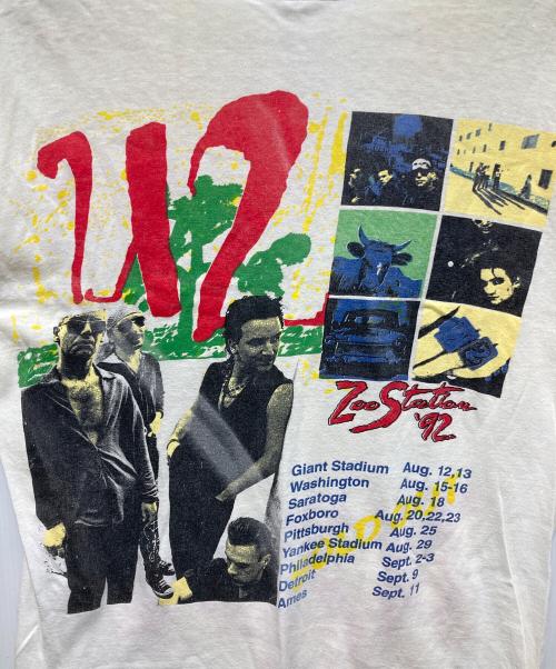 USED（ユーズド）USED (ユーズド) 90'S U2 バンドTシャツ ホワイト サイズ:不明の古着・服飾アイテム