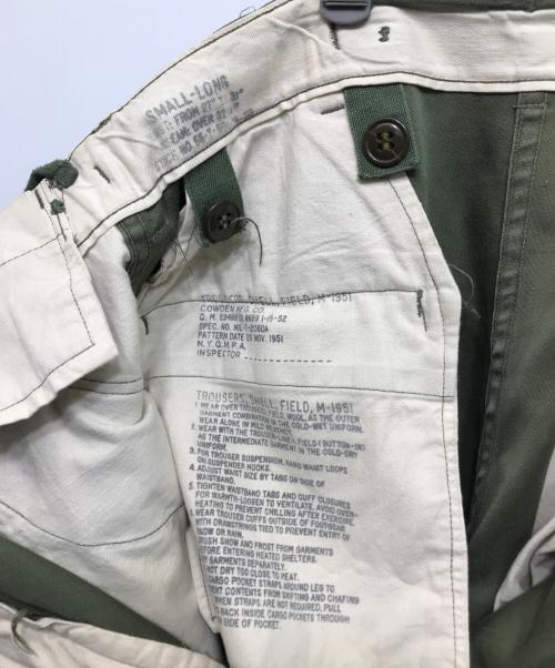 US ARMY（ユーエスアーミー）US ARMY (ユーエスアーミー) M-51フィールドパンツ カーキ サイズ:S-Lの古着・服飾アイテム