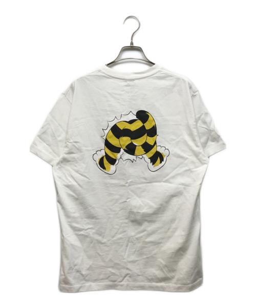 KENZO（ケンゾー）KENZO (ケンゾー) WILD TIGER オーバーサイズTシャツ/FG52TS31114SG ホワイト サイズ:XSの古着・服飾アイテム