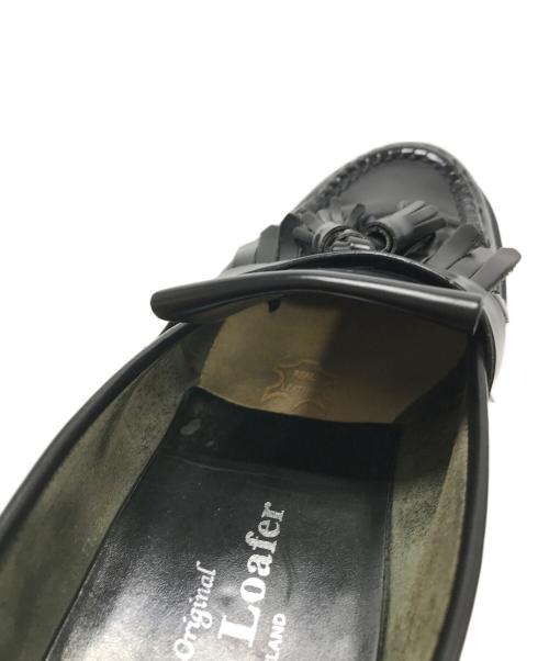 LOAKE LOAFER（ロークローファー）loake loafer (ロークローファー) タッセルローファー ブラック サイズ:7Eの古着・服飾アイテム