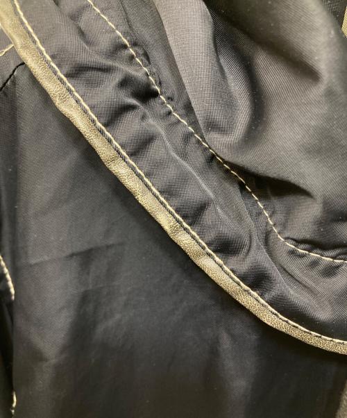 DIESEL（ディーゼル）DIESEL (ディーゼル) ナイロンフーデットジャケット ブラック サイズ:Sの古着・服飾アイテム