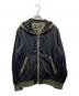 DIESEL（ディーゼル）の古着「ナイロンフーデットジャケット」｜ブラック