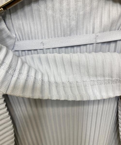 HOMME PLISSE ISSEY MIYAKE（オム プリッセ イッセイ ミヤケ）HOMME PLISSE ISSEY MIYAKE (オム プリッセ イッセイ ミヤケ) プリーツカットソー グレー サイズ:3の古着・服飾アイテム