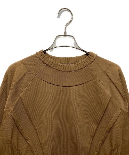 A-POC ABLE ISSEY MIYAKE（エイポック エイブル イッセイ ミヤケ）A-POC ABLE ISSEY MIYAKE (エイポック エイブル イッセイ ミヤケ) プルオーバーニット ブラウン サイズ:1の古着・服飾アイテム