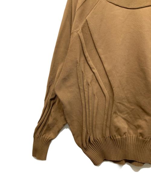 A-POC ABLE ISSEY MIYAKE（エイポック エイブル イッセイ ミヤケ）A-POC ABLE ISSEY MIYAKE (エイポック エイブル イッセイ ミヤケ) プルオーバーニット ブラウン サイズ:1の古着・服飾アイテム