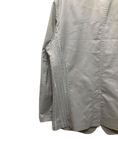 A-POC ABLE ISSEY MIYAKE（エイポック エイブル イッセイ ミヤケ）A-POC ABLE ISSEY MIYAKE (エイポック エイブル イッセイ ミヤケ) Solid Color Single-Breasted Long Sleeve Jacket グレー サイズ:3の古着・服飾アイテム