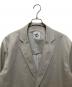 中古・古着 A-POC ABLE ISSEY MIYAKE (エイポック エイブル イッセイ ミヤケ) Solid Color Single-Breasted Long Sleeve Jacket グレー サイズ:3：30000円
