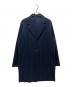 HOMME PLISSE ISSEY MIYAKE（オム プリッセ イッセイ ミヤケ）の古着「プリーツコート」｜ネイビー