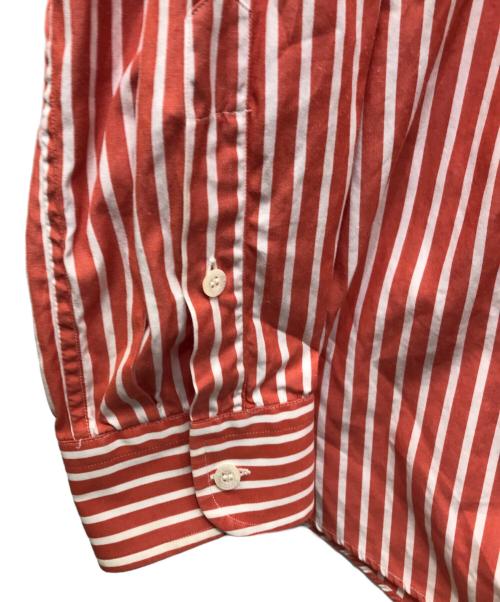 GUCCI（グッチ）GUCCI (グッチ) ストライプシャツ オレンジ サイズ:41の古着・服飾アイテム
